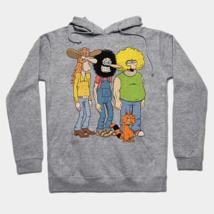 The Fabulous Furry Freak Brothers 1968 Hoodie